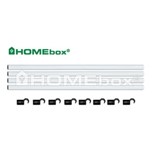 Homebox Pole Set 100 Fixture Poles 22mm