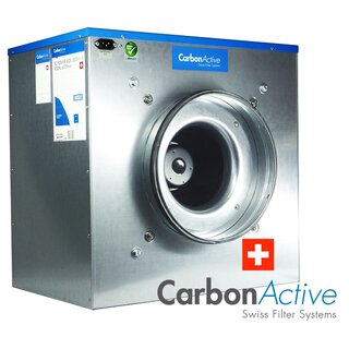 CarbonActive EC Silent Box 3500m³/h 315mm 1200 Pa