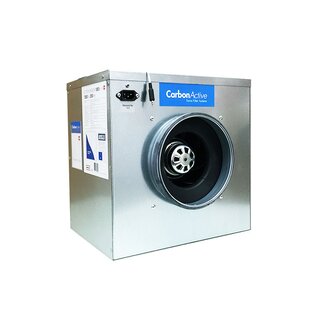 CarbonActive EC Silent Box 280m³/h 125mm mit Drehzahlregler