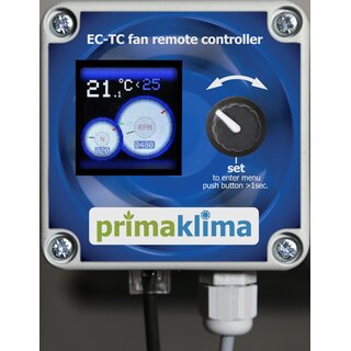 Prima Klima climate controller EC Temp RJEC exhaust air