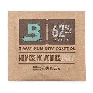 Boveda 2-Way Humidity Control 62% Gr. 8 Unwrapped