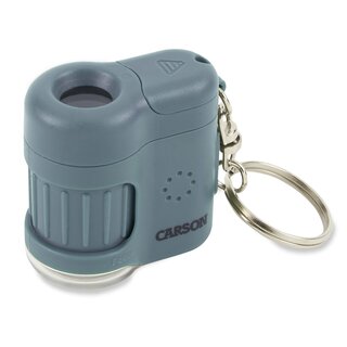 Carson MicroMini 20x LED Taschenmikroskop MM-280B Blau